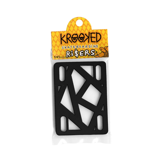 Krooked - Riser Black 1/4"IN