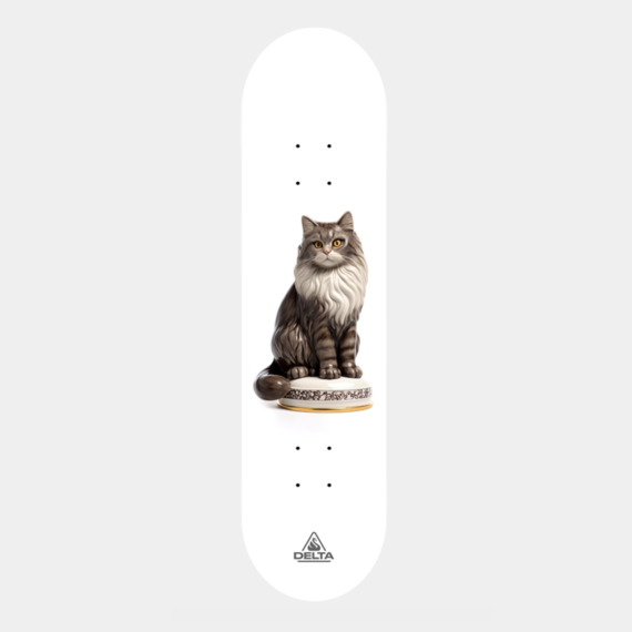 DELTA – Grandma Cat Grey 8.125″